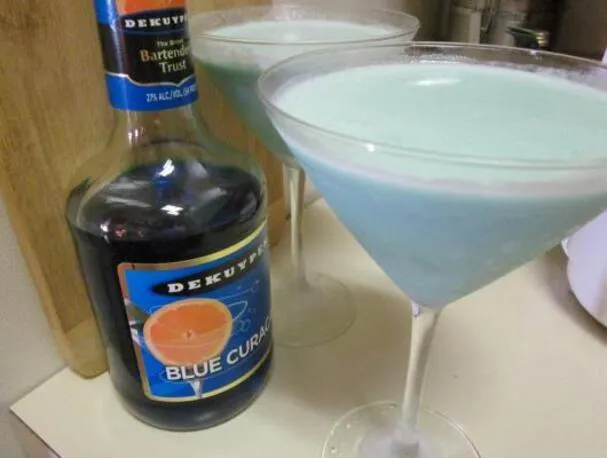 Daiquiri Azul Cremoso
