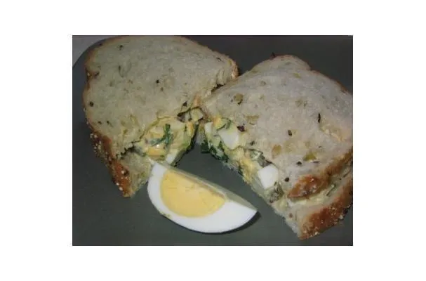Salada de Ovos com Mostarda de Estragão