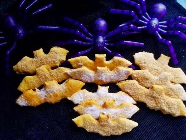 Biscoitos de Abóbora de Halloween