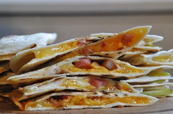 Quesadillas "Seu, Meu e Nosso"