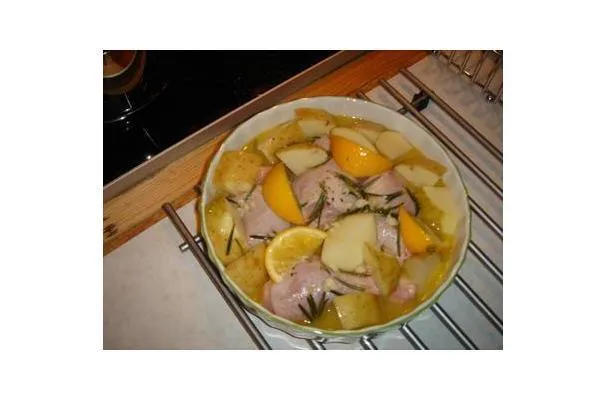 Frango com Mel e Limão