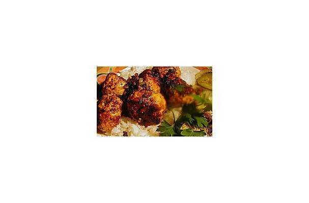 Almôndegas de Frango com Limão e Cominho