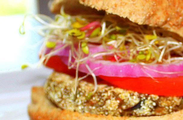 Hambúrgueres de Lentilha e Vegetais