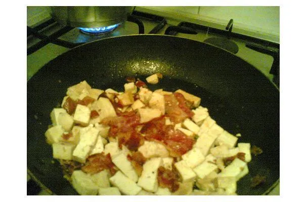 Tofu com Sabor de Bacon