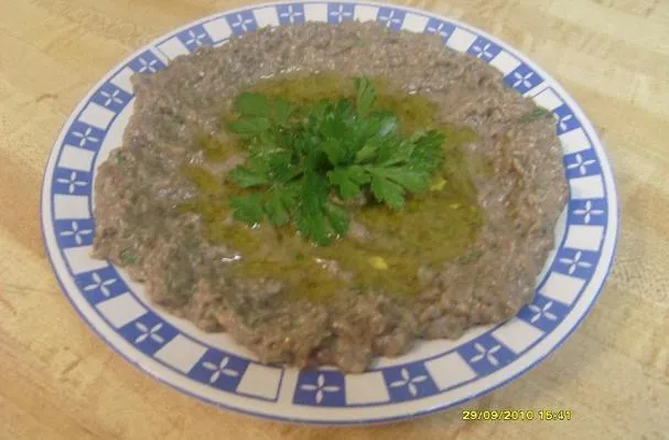 Baba Ganoush - Pasta de Berinjela do Oriente Médio