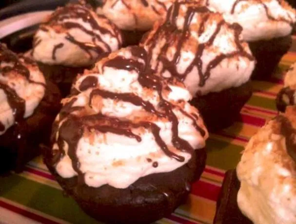 Cupcakes de Frappuccino de Coco e Mocha