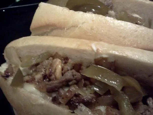 Cheesesteak fácil da Filadélfia