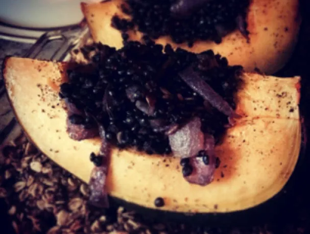 Abóbora Bolota Assada