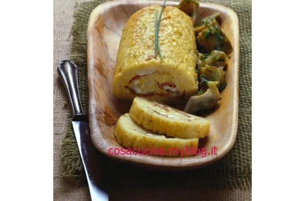 Rotolo de Riso com Alcachofras