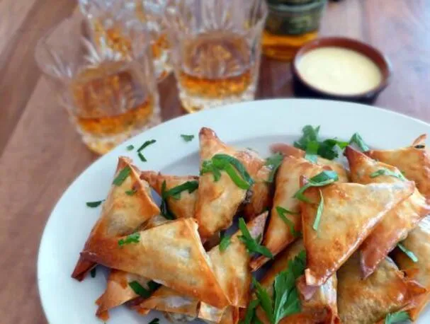 Escocês ou não, participe das celebrações da noite de Burns com meus samosas de haggis