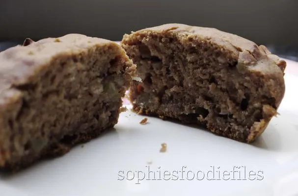 Muffins de maçã e especiarias de Sophie sem glúten e ovos