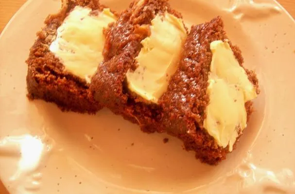 Bolo de Gengibre Pegajoso