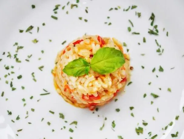 Pilaf de Arroz Vegetariano Sérvio