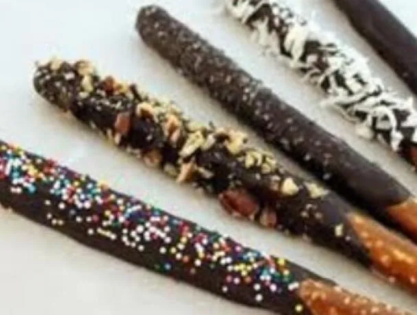 Palitos de Pretzel Cobertos com Chocolate Xocolate