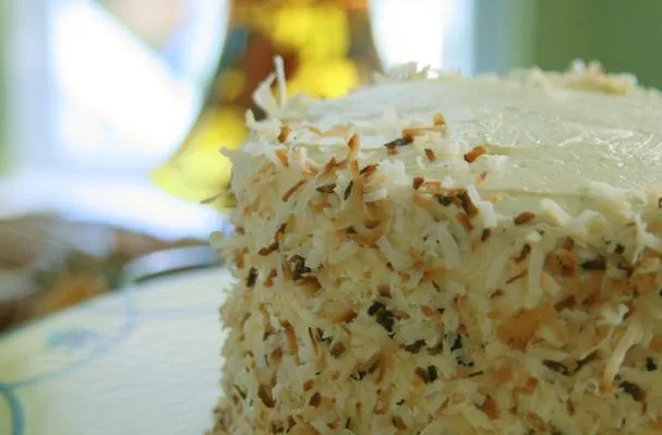Bolo de Coco Caribenho ao Meu Estilo