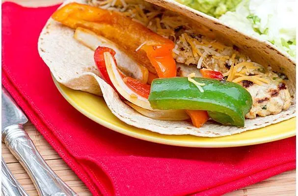 Fajitas de Frango por Mommie Cooks